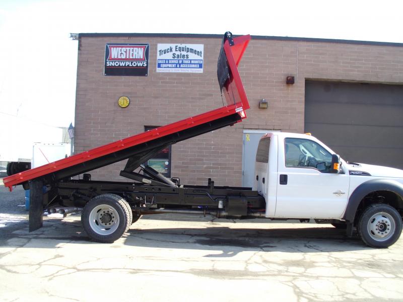 14' Dumping Platform With Paint To Match Truck Cab