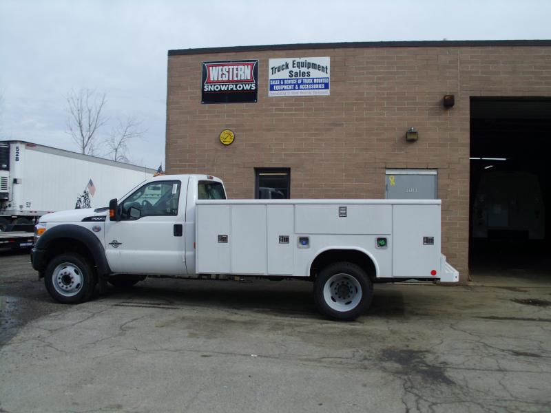 Ford F450 Standard Cab Truck With 11' Open Service Body